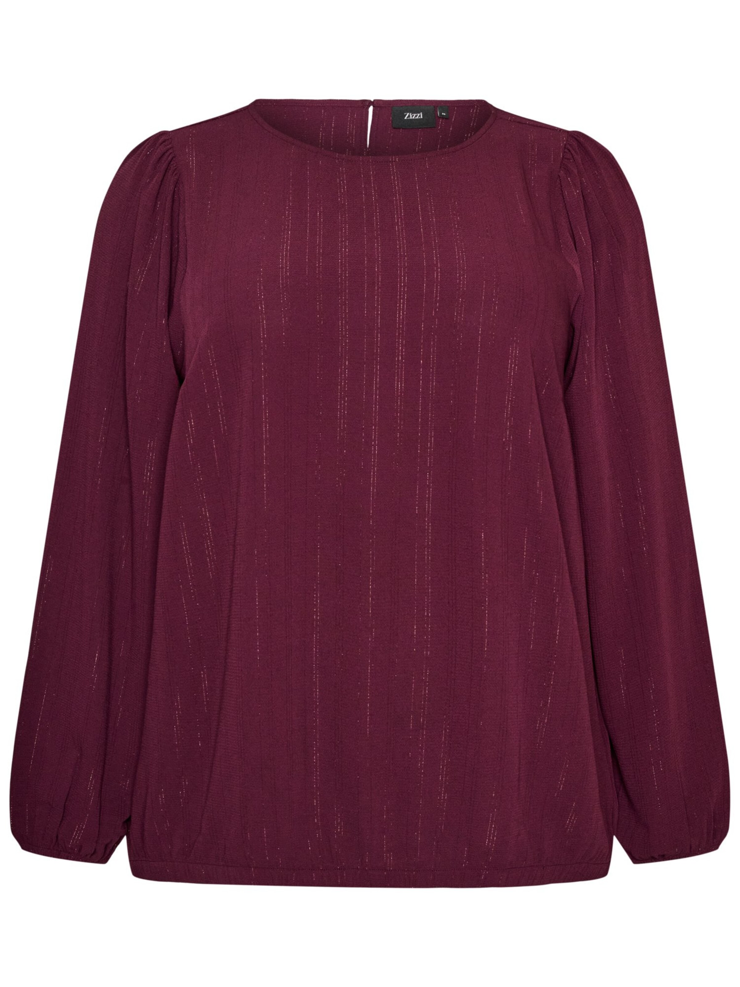 Camicia da donna di Zizzi in rosso: frontale
