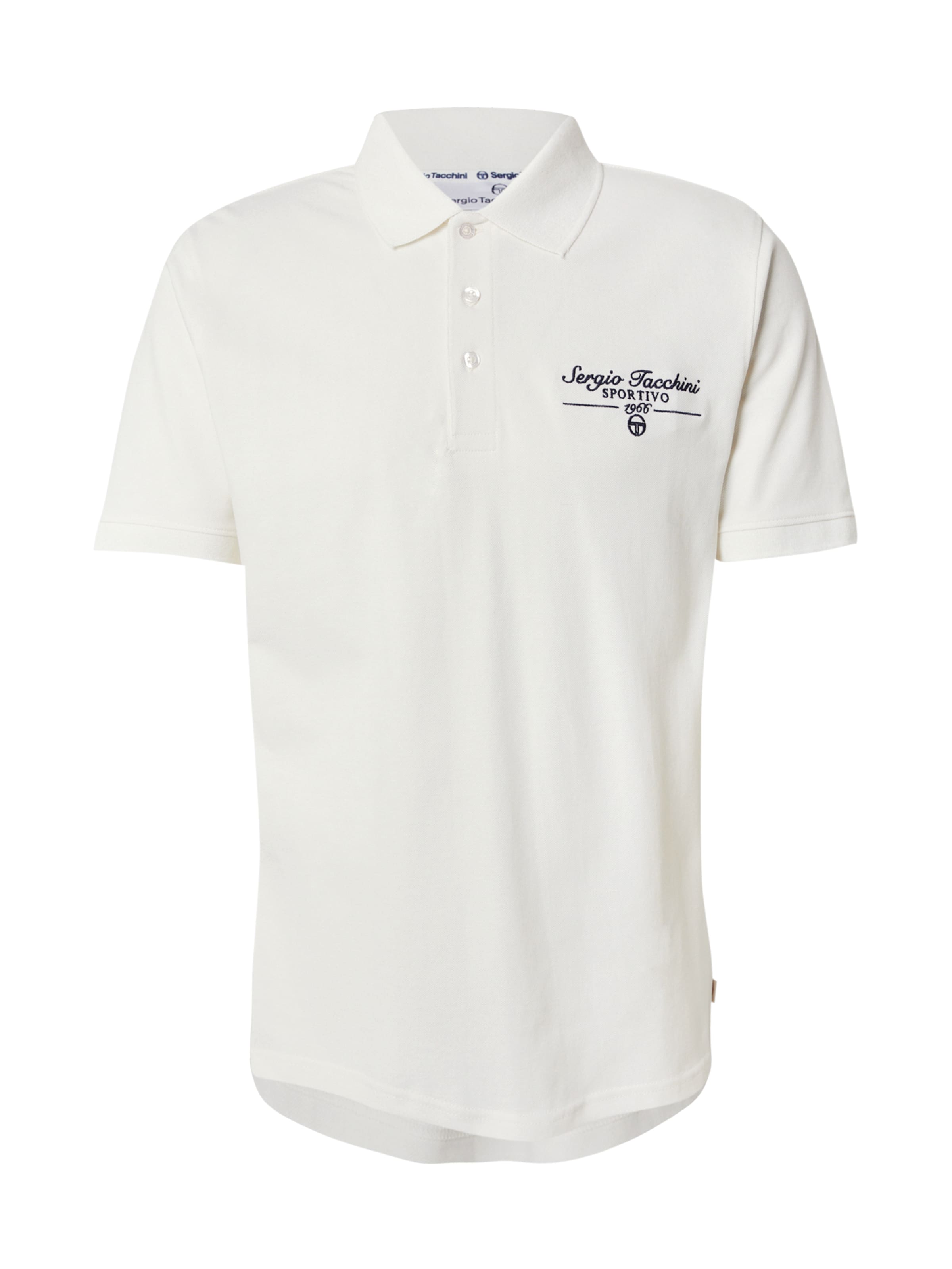 Sergio Tacchini Футболка 'GIANI' в Белый: спереди