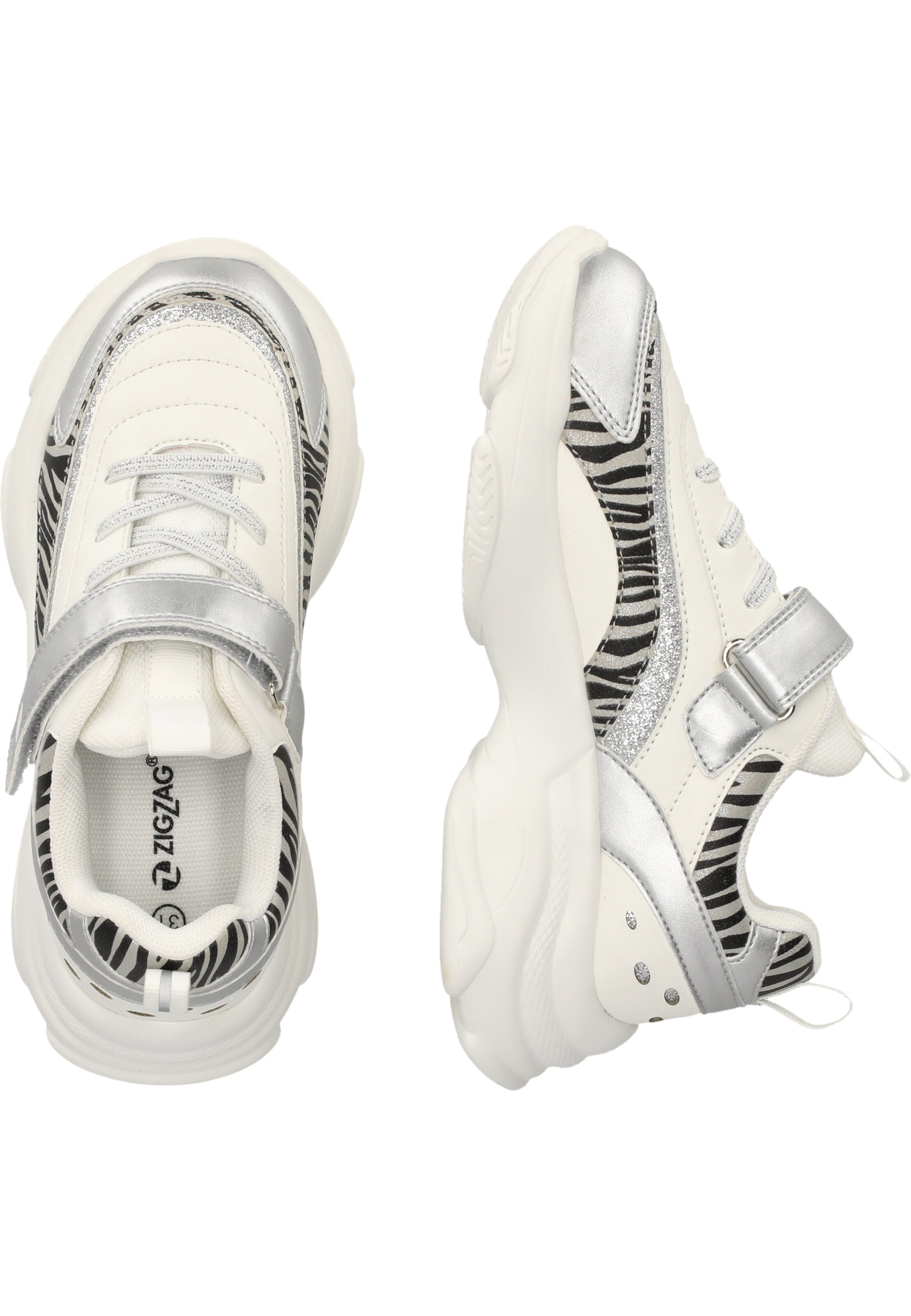 ZigZag Sneakers 'Fialey' in Wit