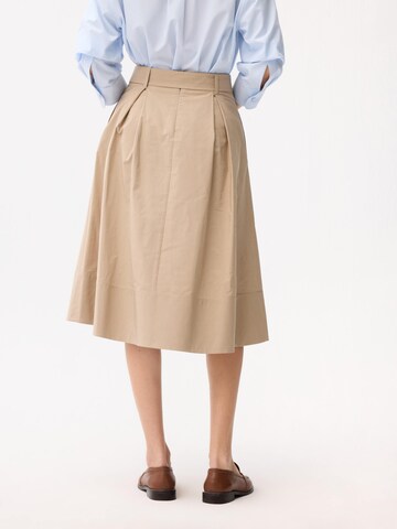 Jupe adl en beige