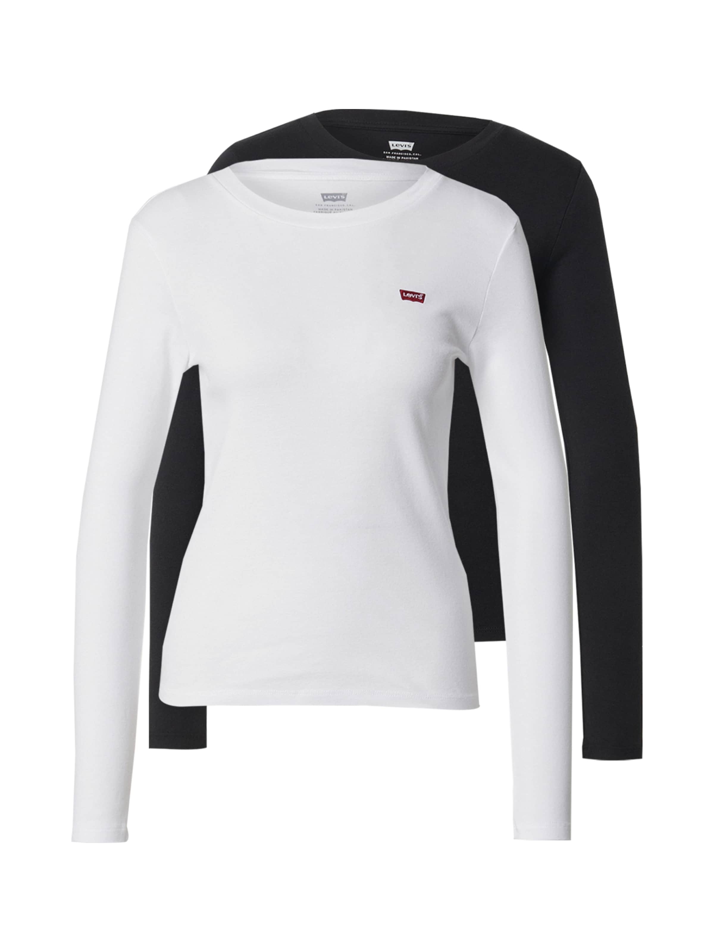 LEVI&#x27;S ® Μπλουζάκι σε μαύρο: μπροστά