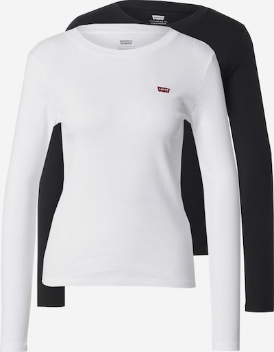 LEVI'S ® Majica u crvena / crna / bijela, Pregled proizvoda