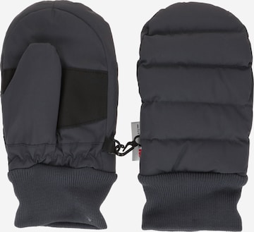 EN FANT Handskar i grå: framsida