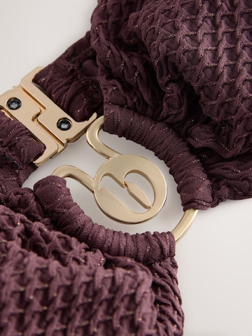 B by Ted Baker Bandeau Bikinitop in Braun