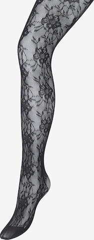 JJXX Fine Tights in Black: front