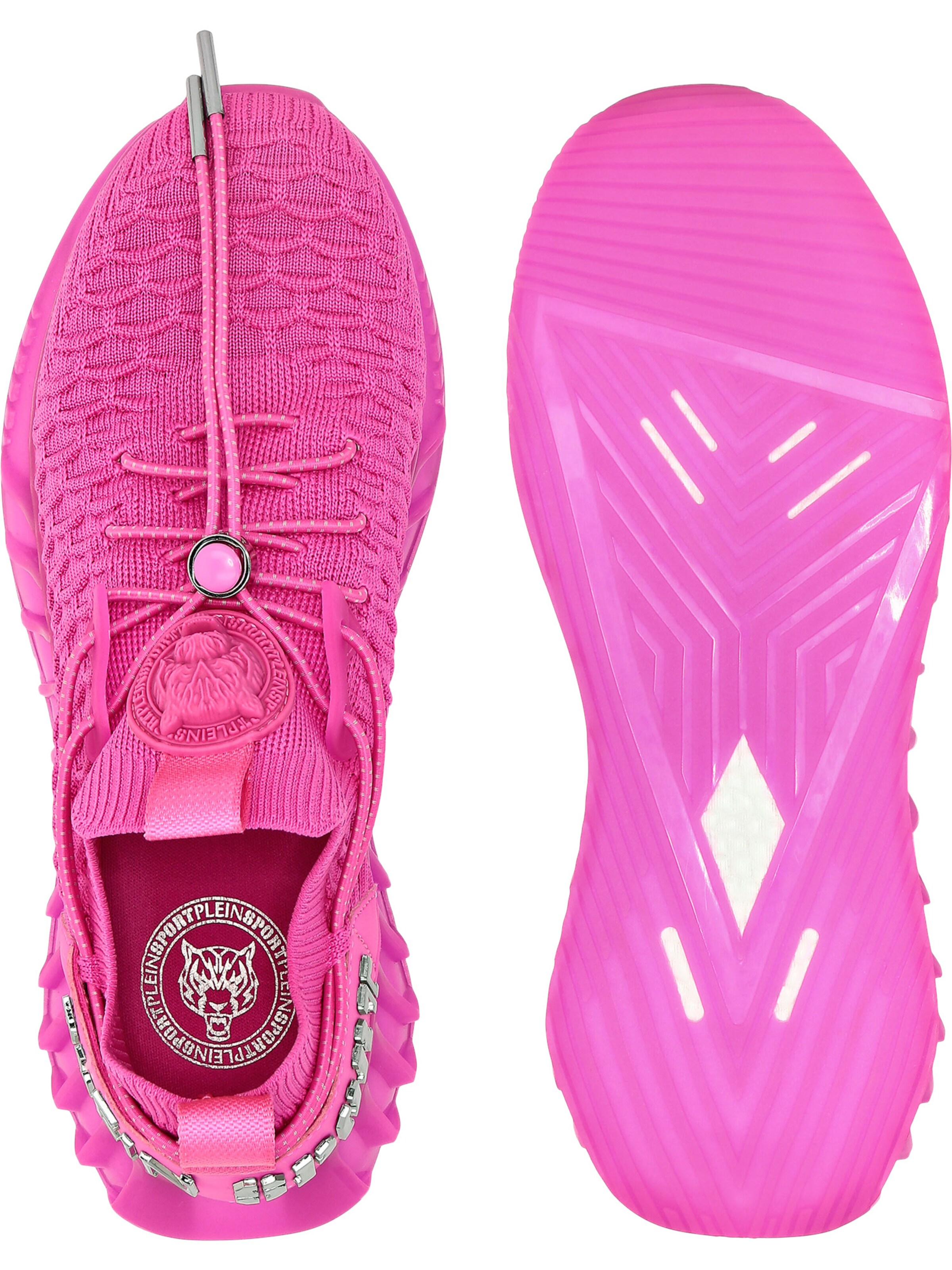 Plein Sport - Sapatilhas baixas em rosa