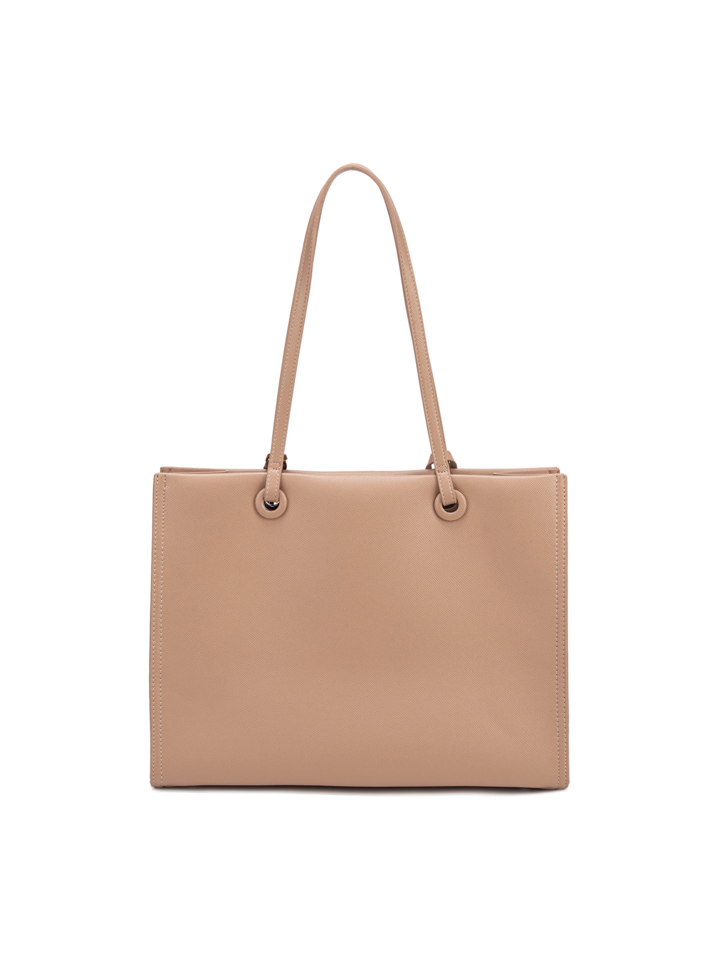Shopper 'Borsa Shopper Donna Elora Lux - Pelle Vegana PU, Chiusura Magnetica' di Diana&Co. in marrone