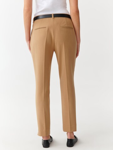 TATUUM Regular Trousers 'RIANA' in Beige
