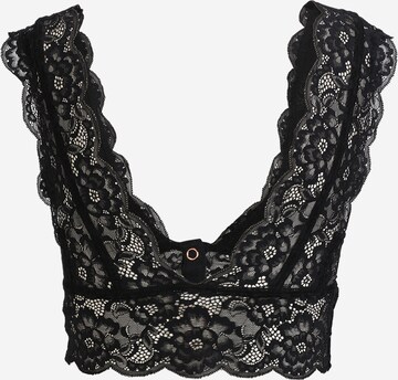 Free People Bustier Biustonosz 'HEARTBREAKER' w kolorze czarny