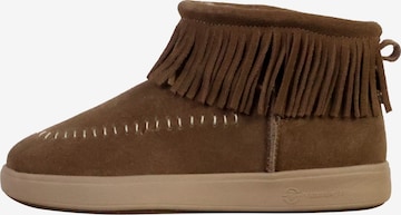 Bottines Tamaris en marron : devant