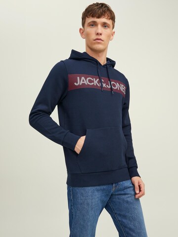 JACK & JONESSweater majica - plava boja: prednji dio