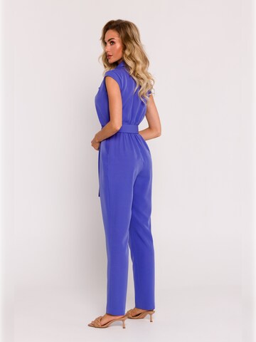 made of emotion - Jumpsuit 'M780' en lila