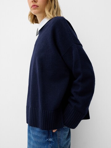 Bershka Sweater in Blue