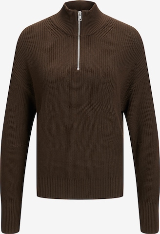 JJXX Sweater 'Leya' in Brown: front