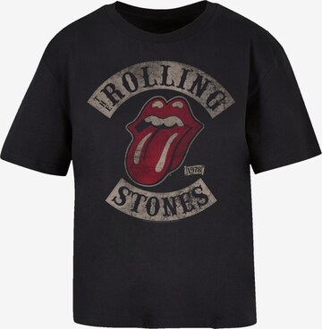 F4NT4STIC Shirt 'The Rolling Stones Tour '78 Vector' in Zwart: voorkant
