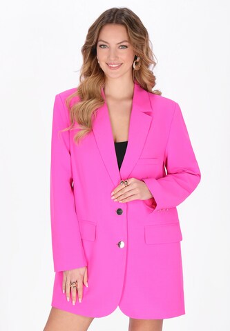 faina - Blazer en rosa: frente
