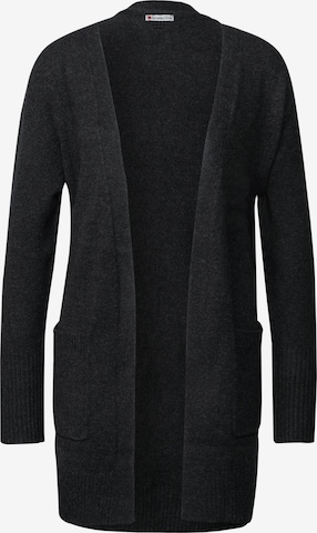 STREET ONE Strickjacke in Schwarz: Vorderseite