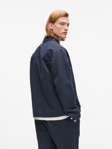 Giacca di mezza stagione di Karl Lagerfeld in blu