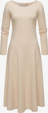 Ragwear Kleid 'Appero Long' in Beige: predná strana