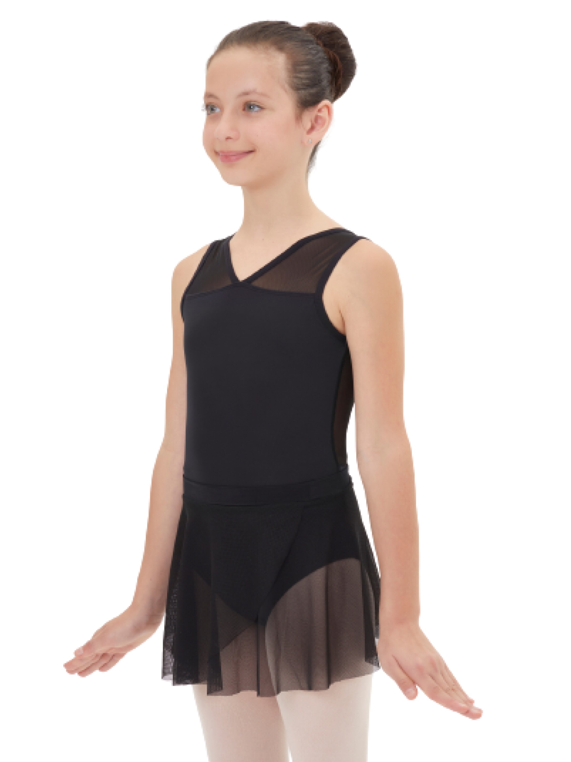 Lace & Tulles Skirt in Black