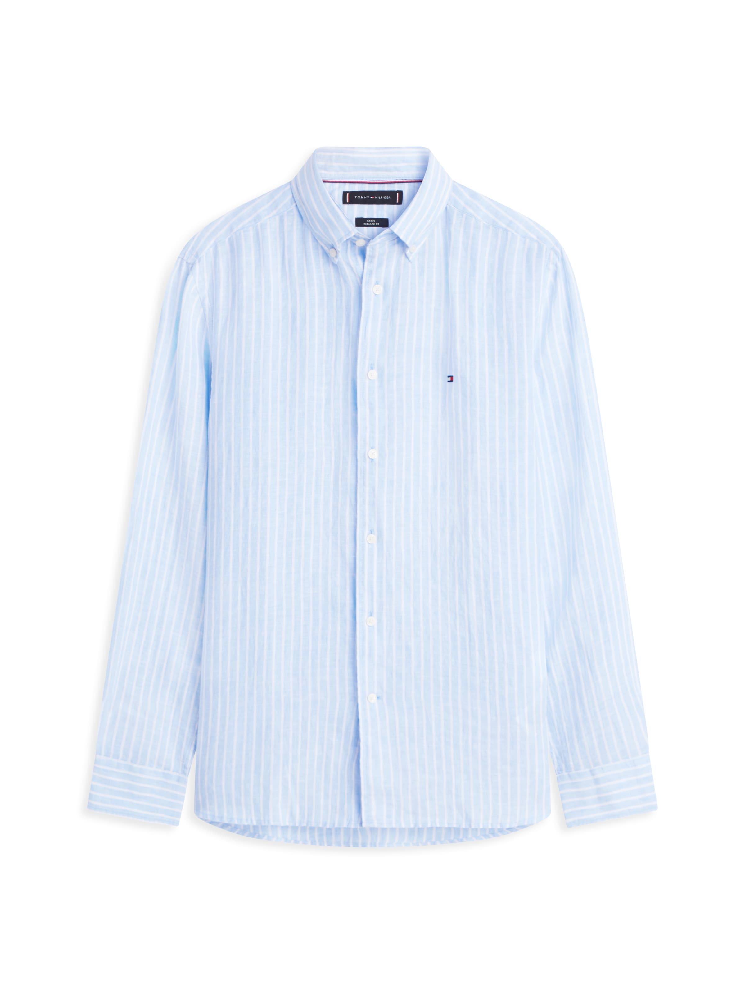 TOMMY HILFIGER Regular fit Bluza | modra barva: sprednja stran