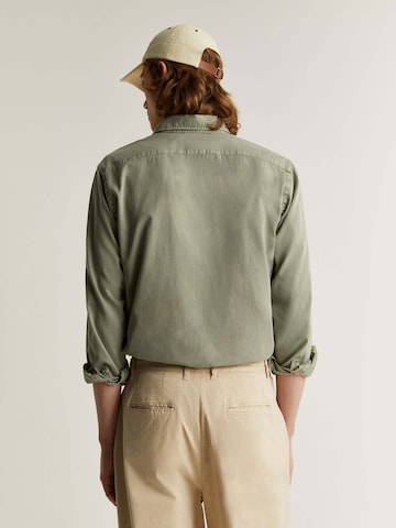 Scalpers Regular fit Button Up Shirt ' Seattle ' in Green