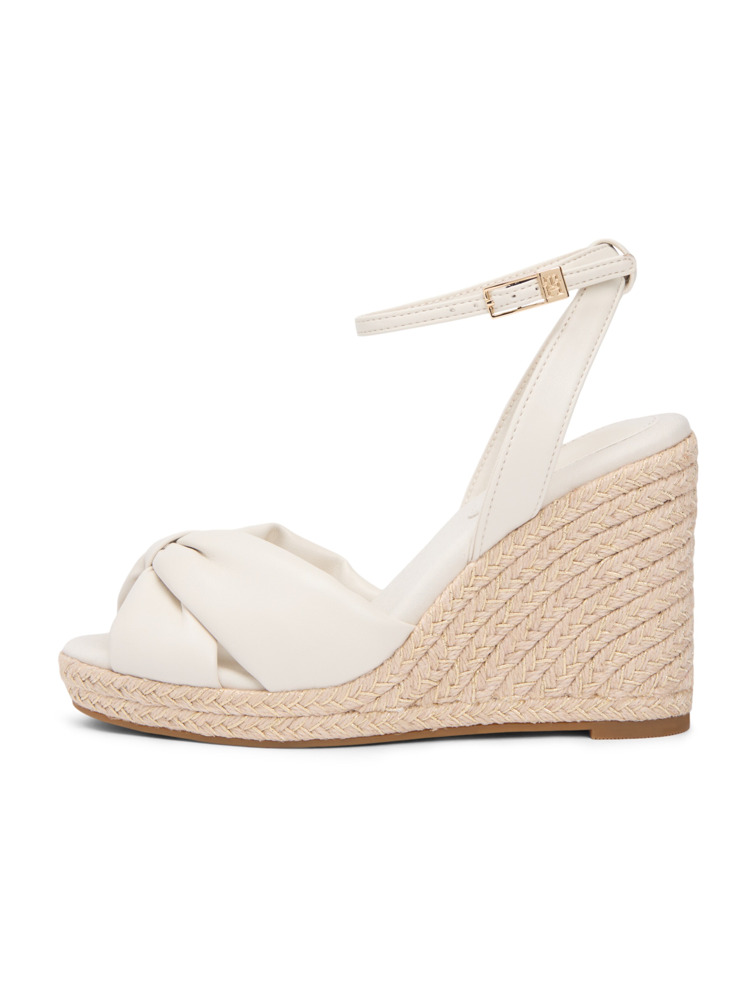 TOMMY HILFIGER Босоножки с ремешком в Бежевый: спереди