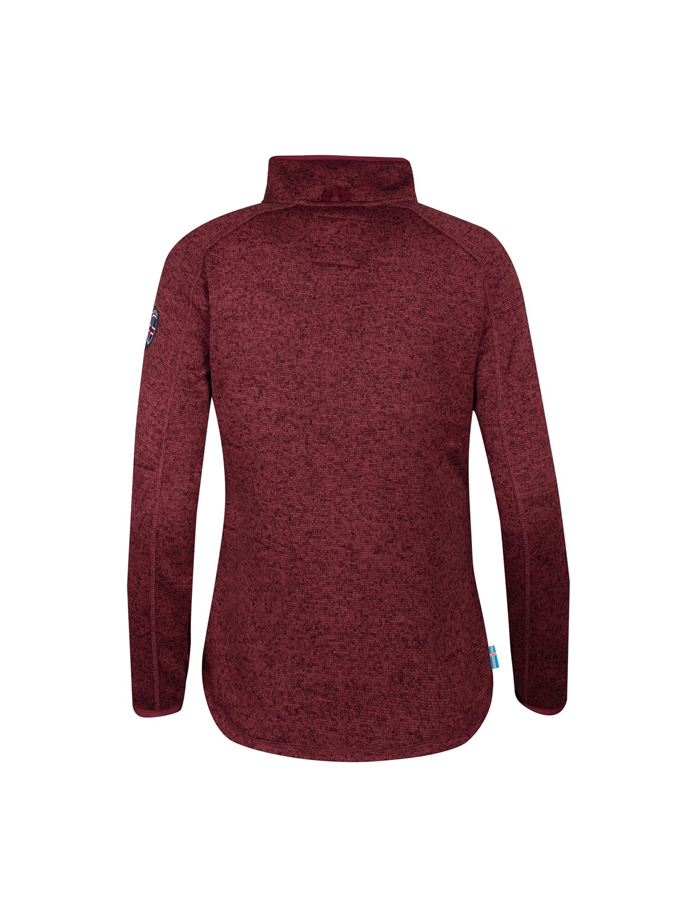 WESTFJORD Fleece Jacket in Red