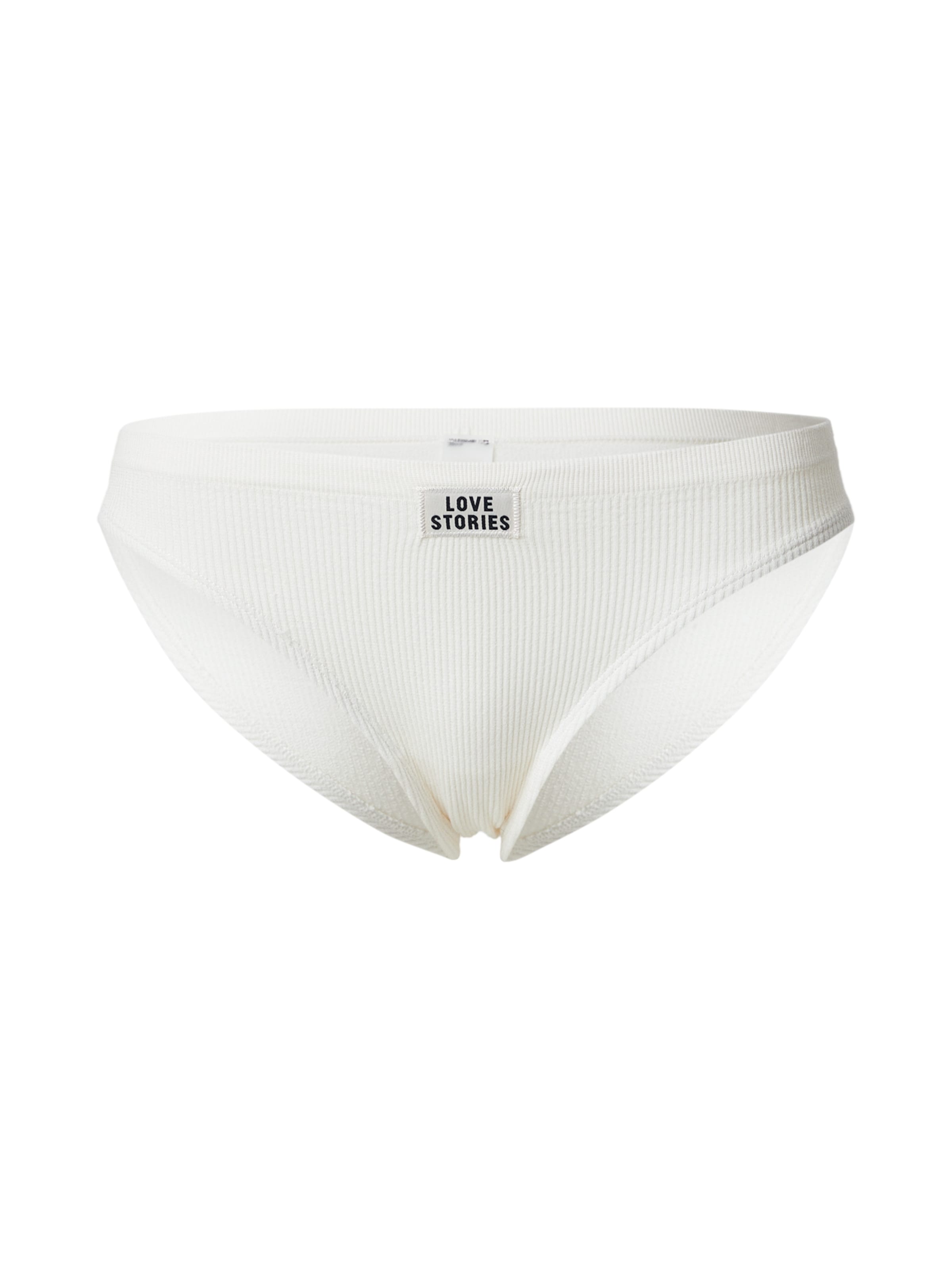 LOVE Stories Nohavičky 'PAIGE' - Biela: predná strana