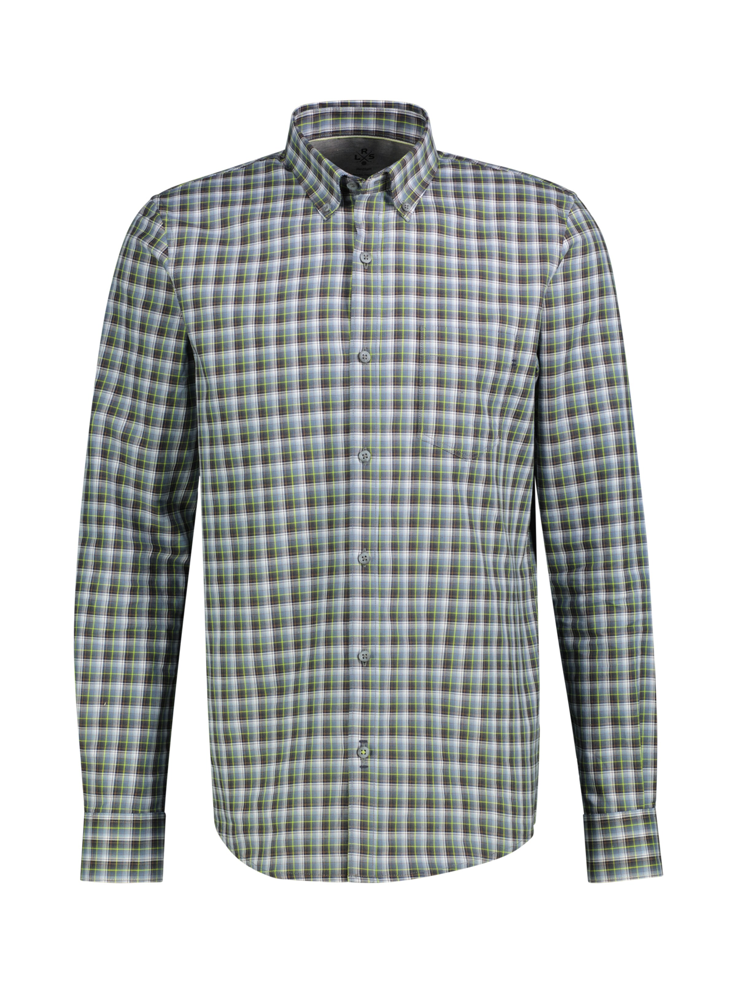 LRS Regular fit Overhemd in Blauw: voorkant