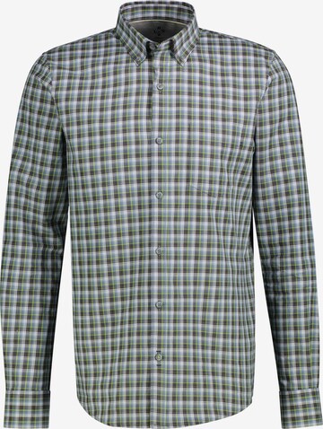 Coupe regular Chemise LRS en bleu : devant