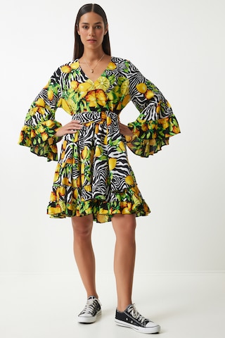 Happiness İstanbul Šaty – žlutá