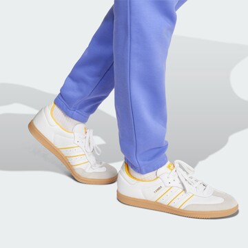 ADIDAS ORIGINALS Tapered Trousers 'Trefoil Essentials' in Blue