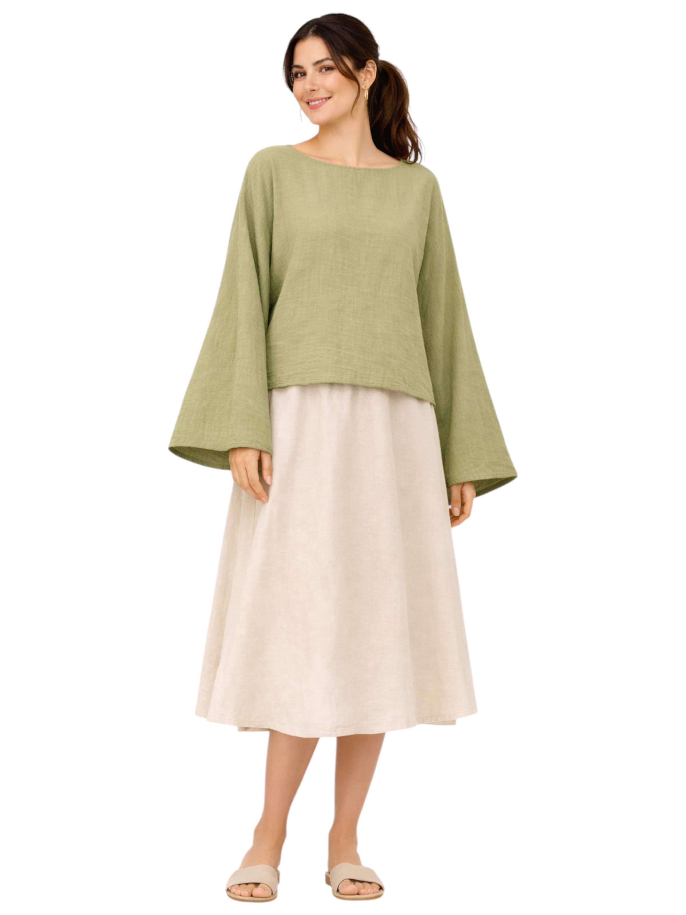 WENOR Blouse 'AVELOA' in Green