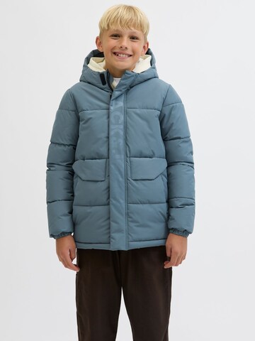 Veste d’hiver 'JCO' Jack & Jones Junior en bleu : devant