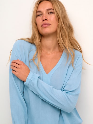 Kaffe - Blusa 'Amber' em azul