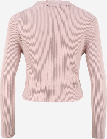 Missguided Petite Knit Cardigan in Pink
