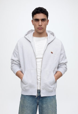 Abercrombie & Fitch Mikina – šedá