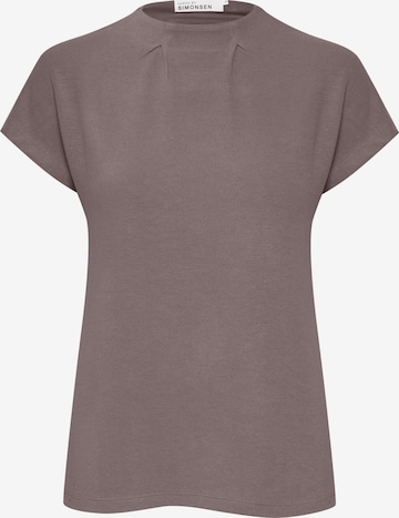 KAREN BY SIMONSEN Shirt 'Dandy' in Grey: front