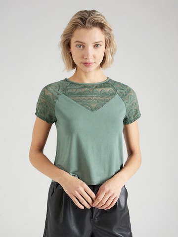 ABOUT YOU Shirt 'Frieda' in Groen: voorkant