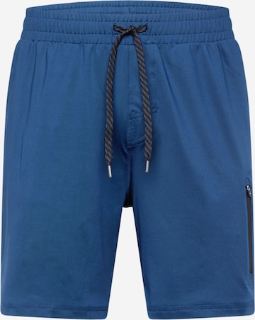 SKECHERS Regular Sports trousers in Blue: front