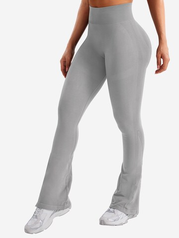 ZAAYO Flared Workout Pants in Grey