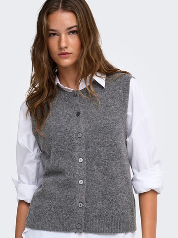 ONLY - Chaleco de punto 'OLIVIA' en gris
