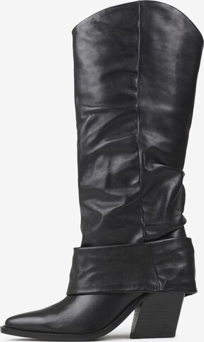 Bottes 'New-Kole' BRONX en noir : devant