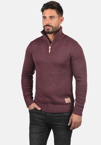 !Solid - Pullover 'Petro' em vermelho