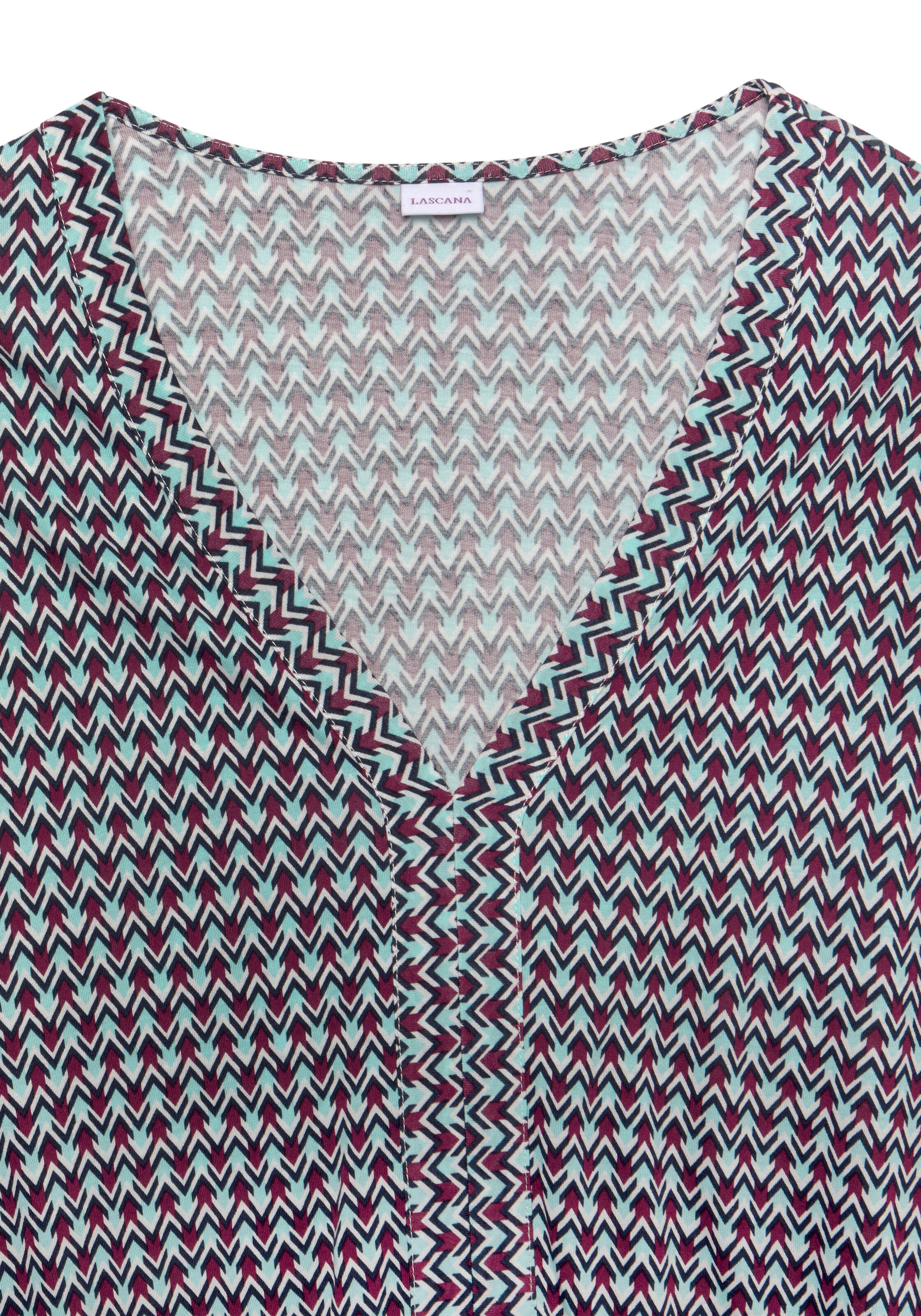 LASCANA Shirt in Brown