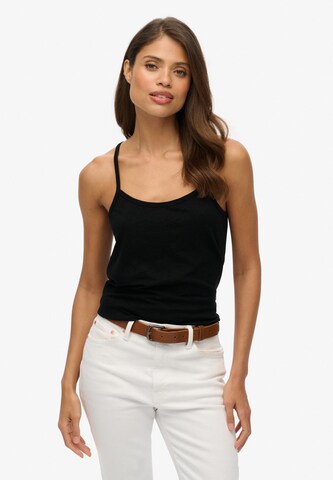Haut Superdry en noir : devant