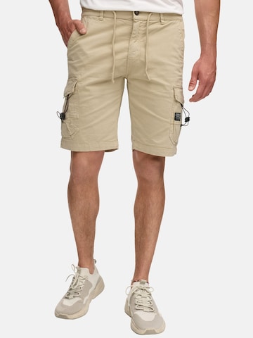Tazzio Regular Cargohose 'A209' in Beige: Vorderseite