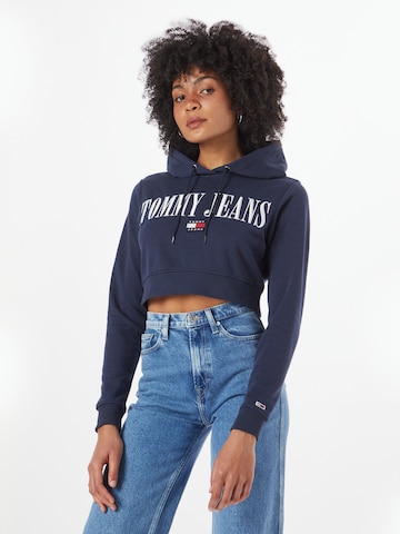 Tommy Jeans Sweatshirt i blå: framsida