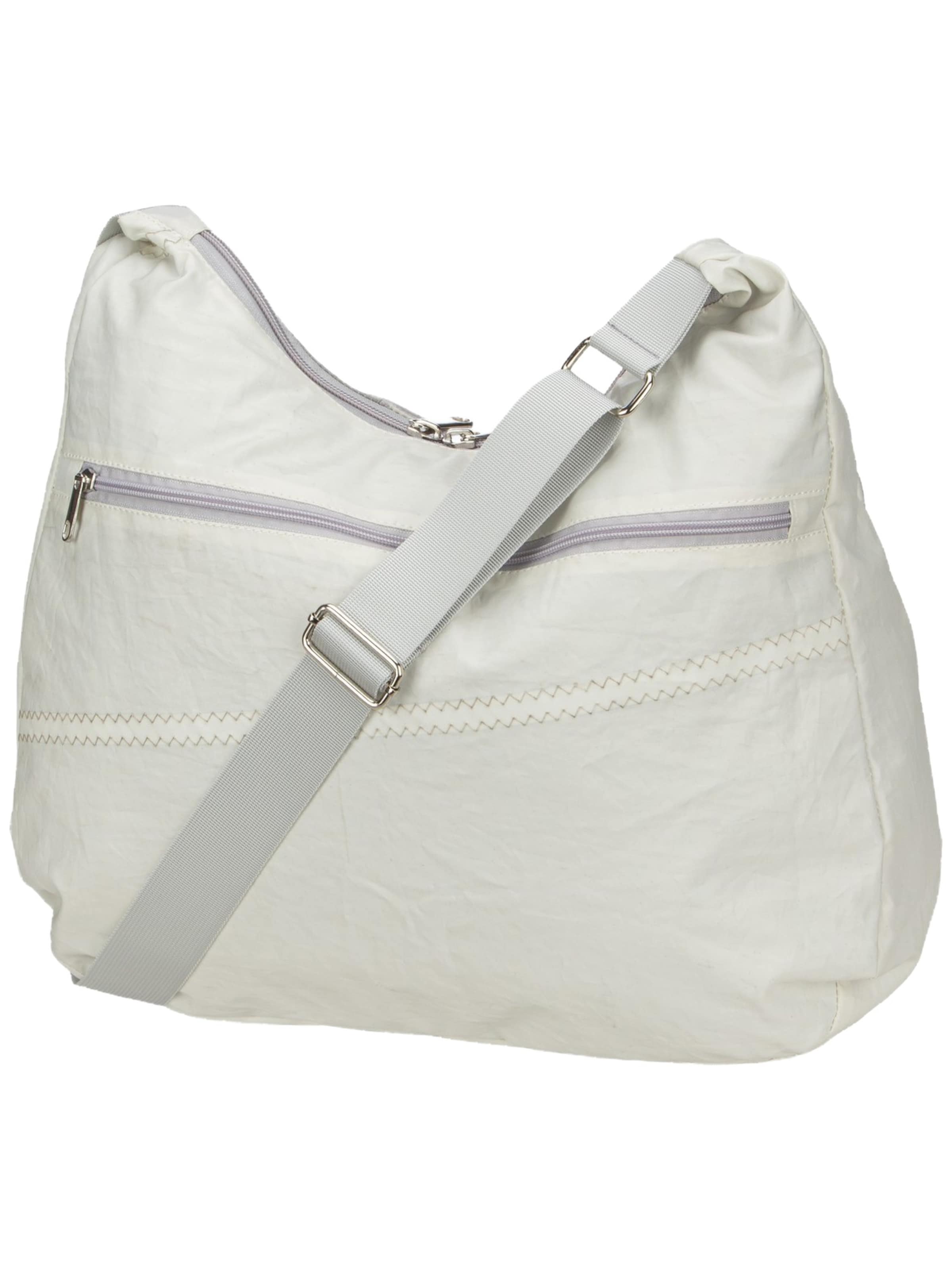 360 Grad Shoulder Bag ' Bucht Stencil ' in Grey